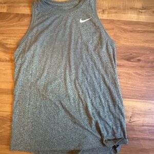 Nike Gray Tank Top Womens Size M
